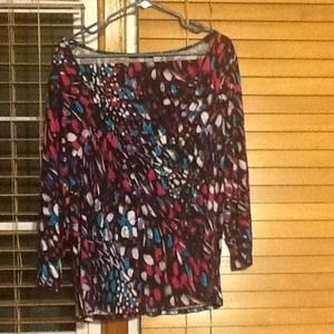 Women's cable and gauge 1x shirt