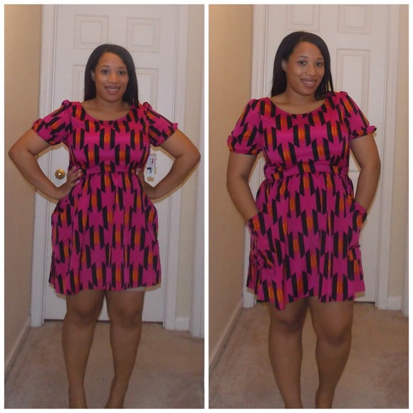 Allen B Printed dress