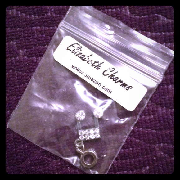 Music Note Charm w/ Clasp