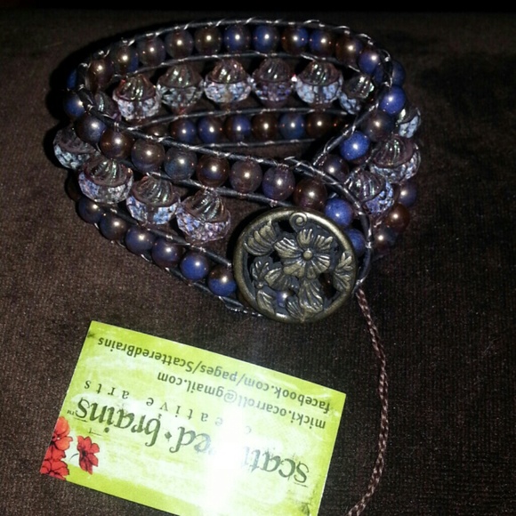 Vintage bead bracelet.