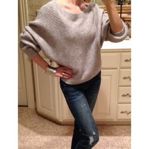 Free People Gray Sweater