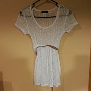 Lace tee