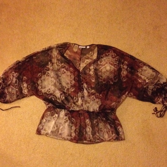 Coverup blouse.