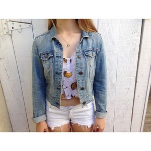 Denim jacket from American Eagle