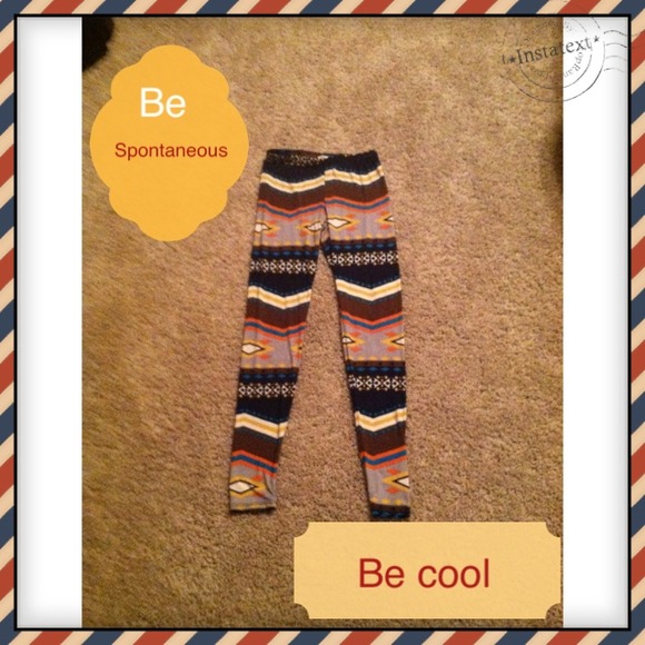 Printed leggings
