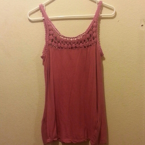 Pink top with pockets from urban outfitters