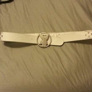 Bundle***White playboy belt. Worn once!