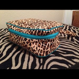 Cheetah Jewelry Organizer Bag