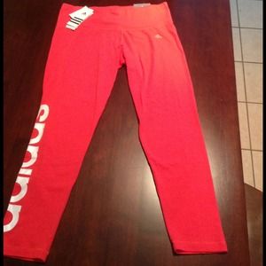 NWT Adidas leggings and VS bikini Top bundle