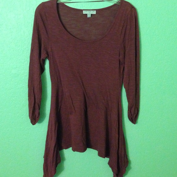 Maroon blouse
