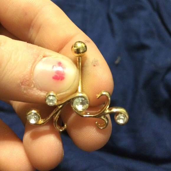 14g belly ring