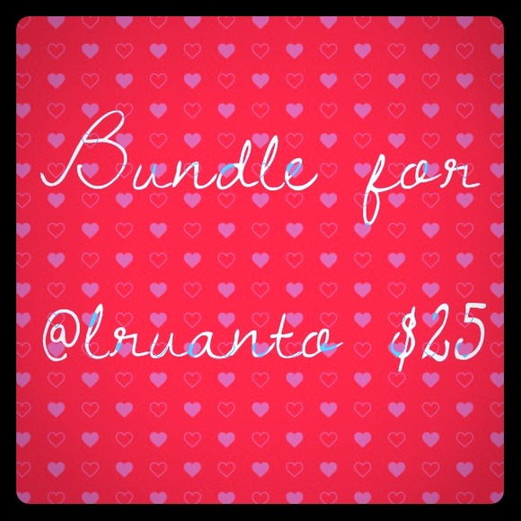 ⛔️Bundle RESERVED for @lruanto⛔️