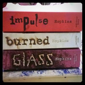 3 Ellen Hopkins books