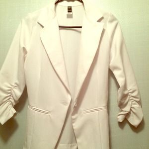 White blazer