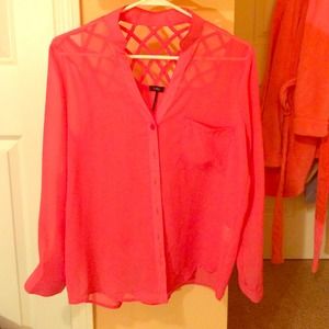 Chiffon hot pink too