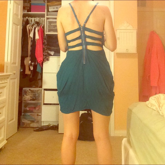 Turquoise dress