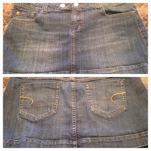 Denim American Eagle Skirt Size 14
