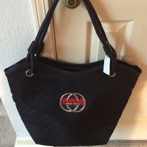Black Gucci bag!