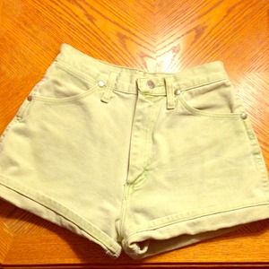 *High-Wasted  Original Wrangler Jean Shorts*