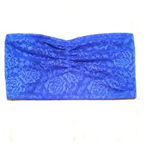 *Blue Lace Bandeau*