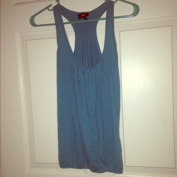 Blue baggy shirt