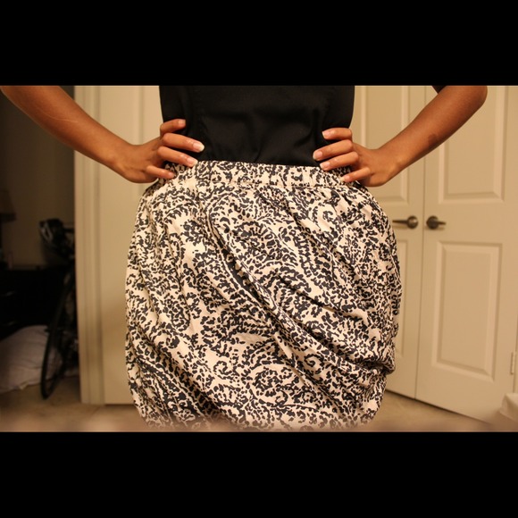 J.Crew bubble hem mini skirt