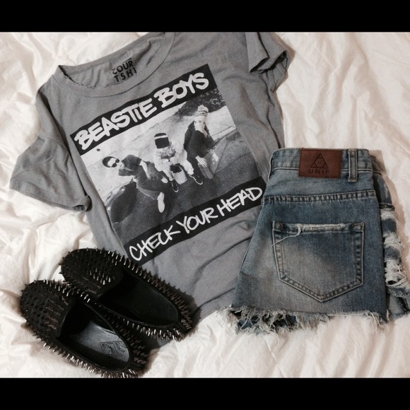 Beastie Boys Flowy Crop Top