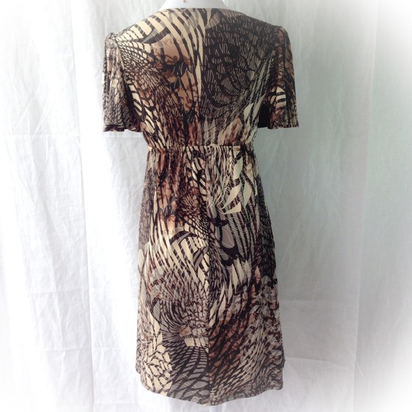 Boutique Boho Rhinestone Beaded Dress - Picture 4 of 4