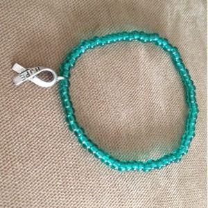 "Hope" beaded bracelet