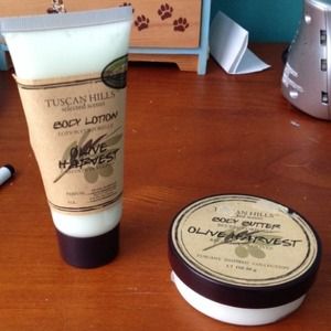 Body lotion and body butter