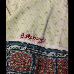 Billabong,small,multi colored,boho style,cami
