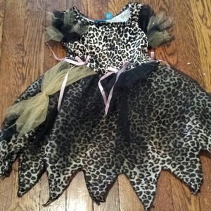 Baby girl leopard dress & ladybug costume