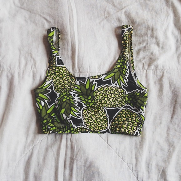 H&M Pineapple Bandeau