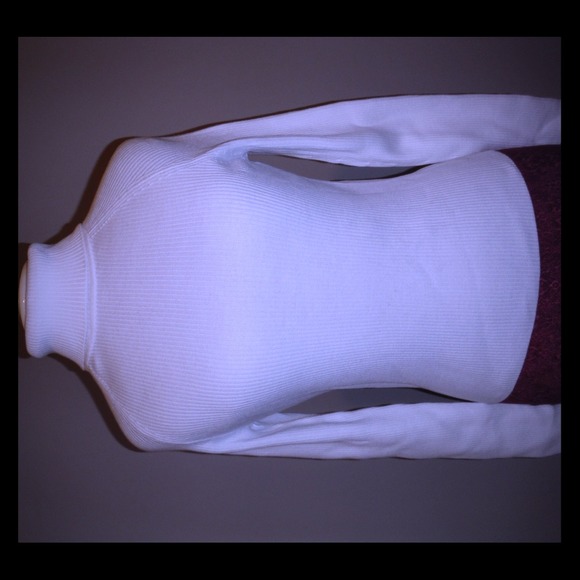 White Jeanne Pierre Turtle Neck