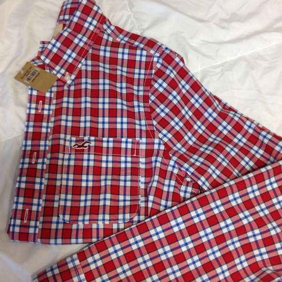 Men's button down Hollister