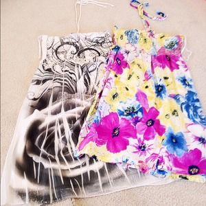 *RESERVED* TIE AROUND THE NECK SUMMER DRESSES!!