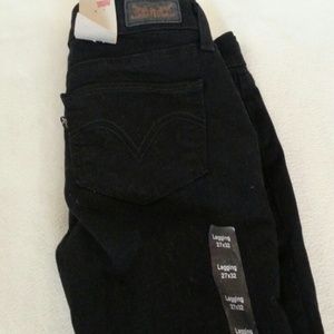 Simple everyday black jeans