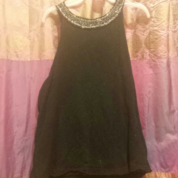 Free People beaded top