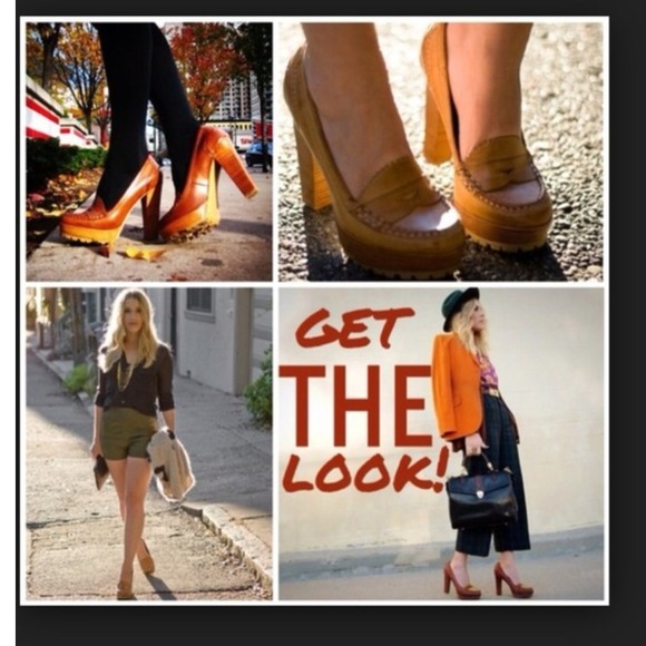 🚫SOLD🚫🍁MIA🍁 High Heel Penny Loafers! - Picture 4 of 4