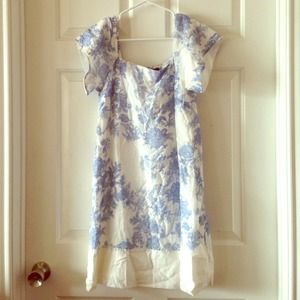 Blue and white Gap Summer Dress