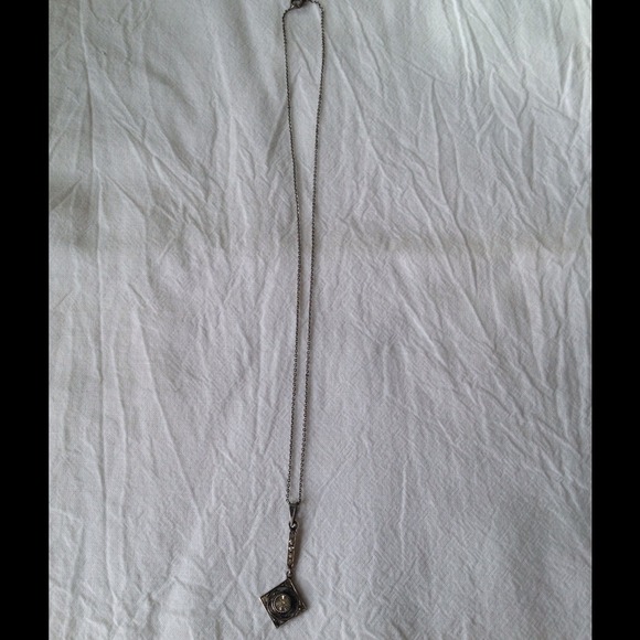 Early 1900's Sterling Art Deco necklace