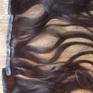Real human hair extentions