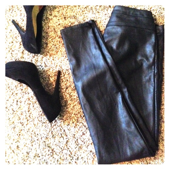 H&M Pants - H&M leather pants RESERVED