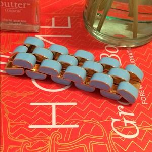 J. Crew collection blue link bracelet