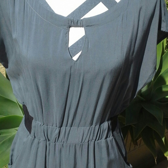 SOLD!! Spring Street Gray Dress - Picture 2 of 4