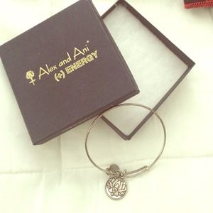 Alex & Ani lotus Bracelet