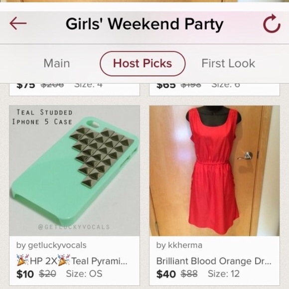 🎉Host Pick🎉 LOFT Brilliant Blood Orange Dress - Picture 4 of 5