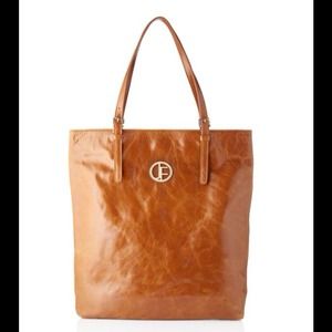 ⤵️⤵️Jack French London oiled Tan Leather Tote