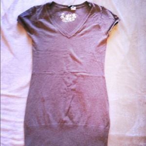 Brown Flattering Form Fitting Sweater