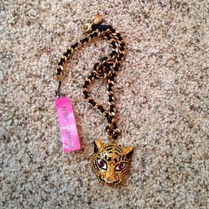 Betsey Johnson Tiger Necklace